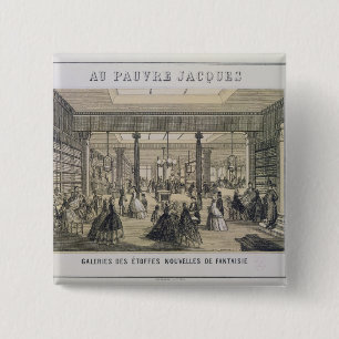 Au Pauvre Jacques: Die Gewebe-Abteilung Button