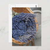 Au pays des lavandes postkarte (Vorne/Hinten)