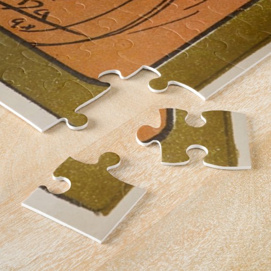 Au Quartier Latin von Alphonse Mucha Puzzle (Seite)