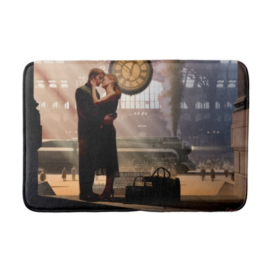 Au Revoir 2 Badematte (Vorderseite)