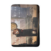 Au Revoir 2 Badematte (Vorderseite Vertikal)