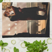 Au Revoir 2 Geschirrtuch (Gefaltet)