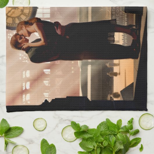 Au Revoir 2 Geschirrtuch (Gefaltet)