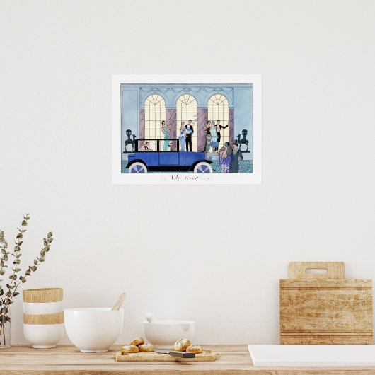 Au Revoir ( Auf Wiedersehen) Poster (Küche)