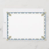 Au Revoir Einladung (Rückseite)