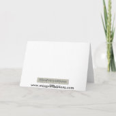 Au Revoir Karte (Rückseite)