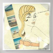 Au Revoir Summer Mini Poster (Vorne)