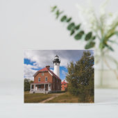 Au Sable Lighthouse Postkarte (Stehend Vorderseite)