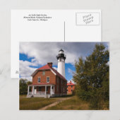 Au Sable Lighthouse Postkarte (Vorne/Hinten)