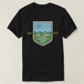 Au Sable National Wild and Landschaftlich River Mi T-Shirt (Design vorne)