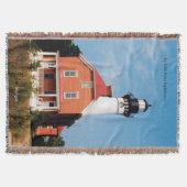 Au Sable Point Leuchtturm-Wurfdecke Decke (Vorderseite)