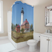 Au Sable Point Lighthouse Duschvorhang (Beispiel)