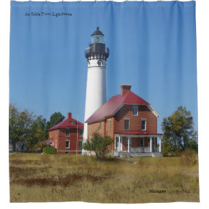 Au Sable Point Lighthouse Duschvorhang