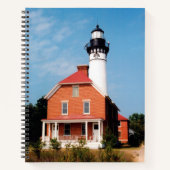 Au Sable Point Lighthouse Notebook Notizblock (Vorderseite)