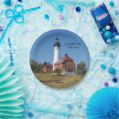 Au Sable Point Lighthouse Papierplatte Pappteller (Party)