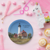 Au Sable Point Lighthouse Papierplatte Pappteller (Party)