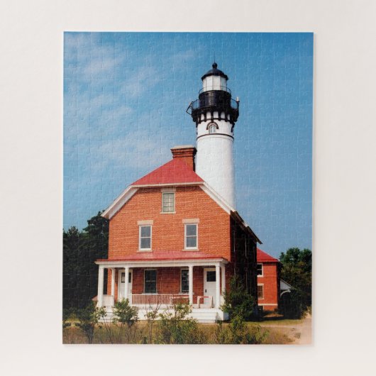 Au Sable Point Lighthouse Puzzle (Vertikal)