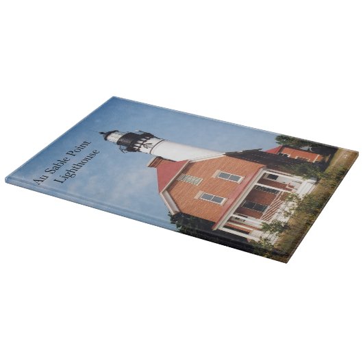 Au Sable Point Lighthouse Schneidbrett Schneidebrett (Ecke)