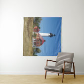 Au Sable Point Lighthouse Wandteppich (Beispiel (Horizontal))