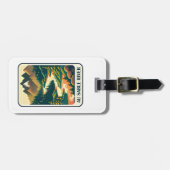 Au Sable River Michigan Colors Gepäckanhänger (Vorderseite horizontal)