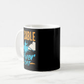 Au Sable River Rat Flößen Kanufahren Angeln Bootfa Kaffeetasse (Vorderseite Links)