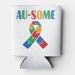Au-some Autismus Awareness Dosenkühler