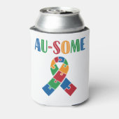 Au-some Autismus Awareness Dosenkühler (Kanne Rückseite)