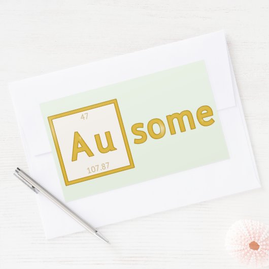 Au-some Customizable Stickers (Umschlag)