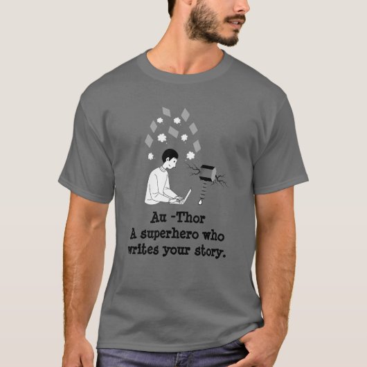 AU-THOR-T - Shirt (Vorderseite)