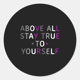 Aual Pride Motivierend Angebot grafisch mit CE col Runder Aufkleber
