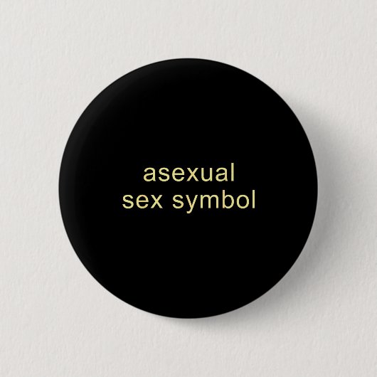 Aual-Symbol Lustig Pride LGBTQ+ Ace Button (Vorderseite)