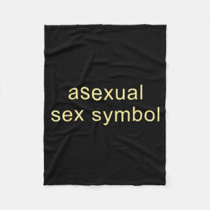 Aual-Symbol Lustig Pride Lgbtq Ace  Fleecedecke