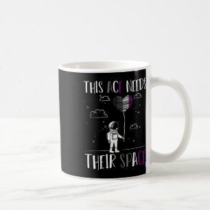Auality Pride Funny Aual Pride Weltraum Ace Aua Kaffeetasse