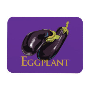 Aubergine Aubgergine Magnet
