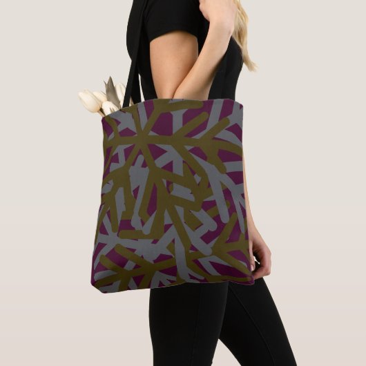 Aubergine Dämmerung Tasche (Von Nahem)