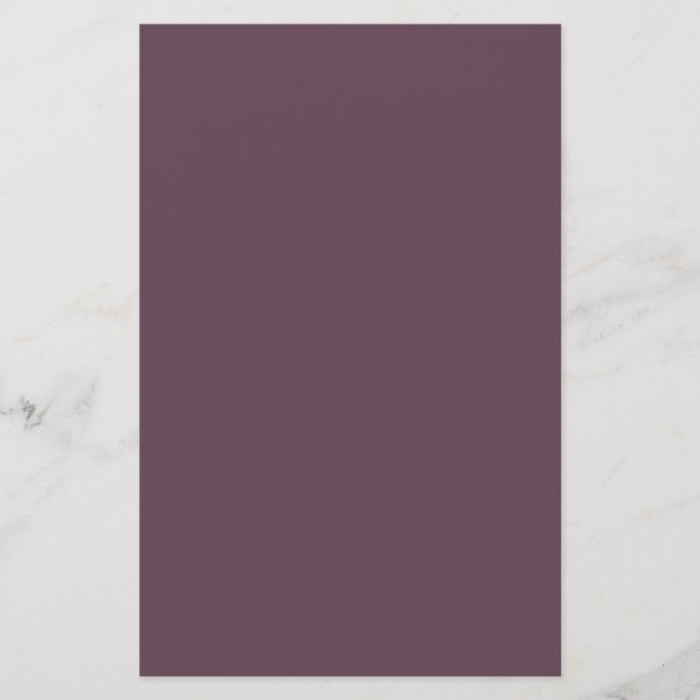 Aubergine einfarbig (Vorderseite)