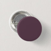 Aubergine einfarbig button (Vorne & Hinten)