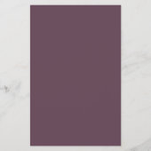 Aubergine einfarbig flyer (Hinten)