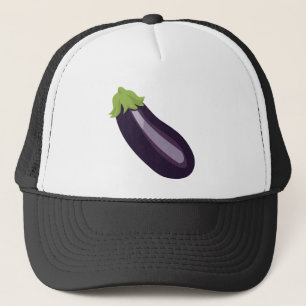 Aubergine Emoji Truckerkappe