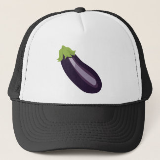 Aubergine Emoji Truckerkappe