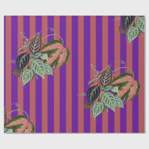 Aubergine Geschenkpapier