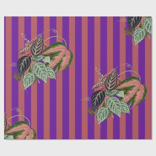 Aubergine Geschenkpapier (Flach)