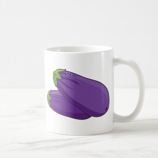 Aubergine Kaffeetasse (Rechts)