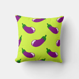 Aubergine Kissen