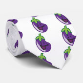 Aubergine Krawatte (Gerollt)