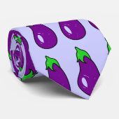 Aubergine Krawatte (Gerollt)