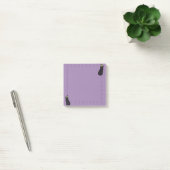 Aubergine-Post-it-Notizen Post-it Klebezettel (Büro)