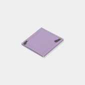 Aubergine-Post-it-Notizen Post-it Klebezettel (angewinkelt)