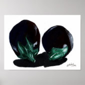 Aubergine Poster (Vorne)
