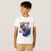Aubergine T-Shirt (Vorne ganz)